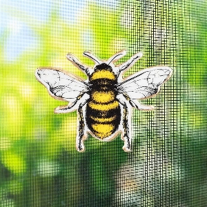 ABBOTT Aimant double face pour moustiquaire Motif: Abeille