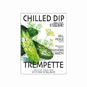 GOURMET DU VILLAGE Trempette cornichons à l'aneth 23g