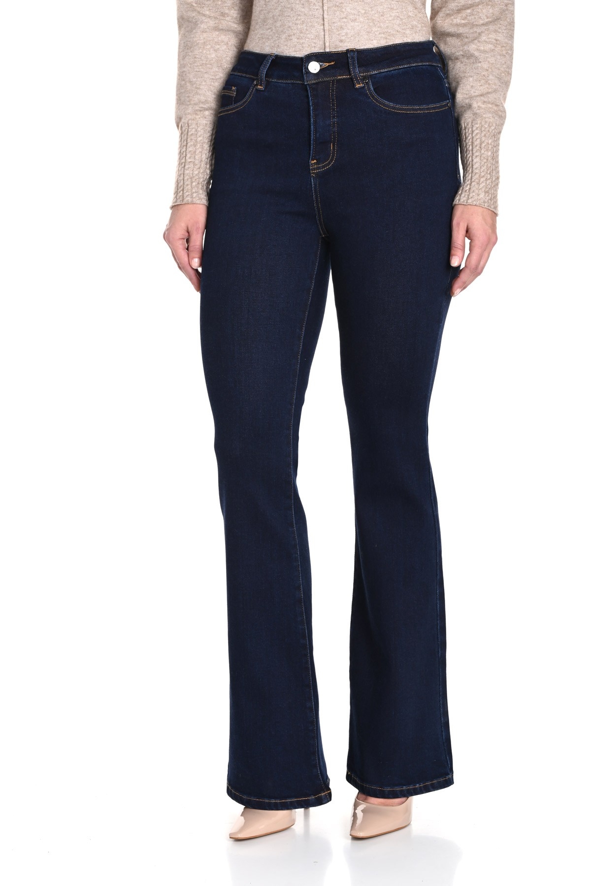 FRANK LYMAN Jeans marine foncé bootcut